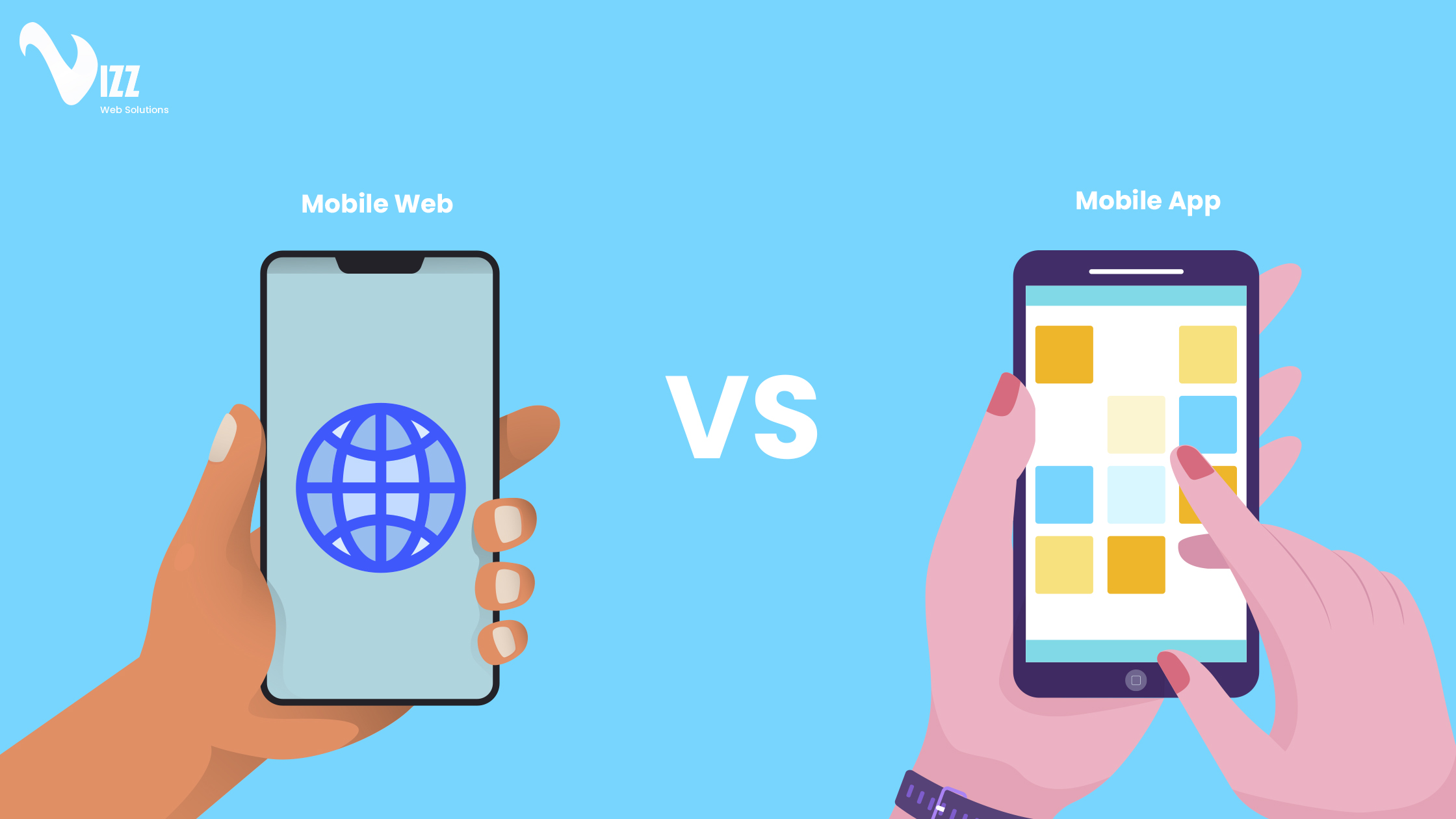 A Business Conundrum: Mobile App vs. Mobile Website- vizzwebsolutions