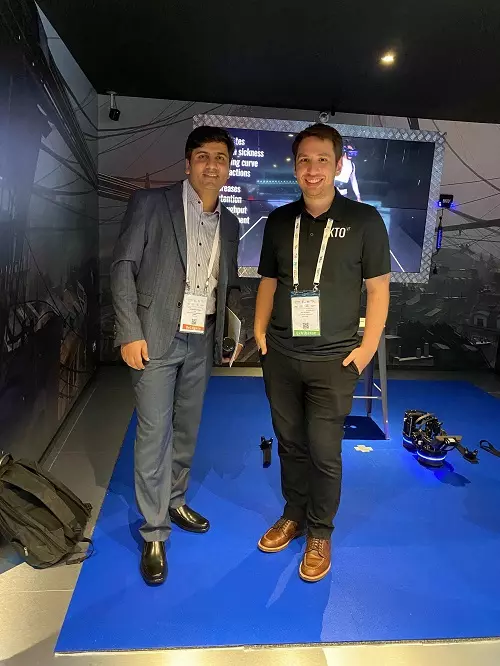 Vizz Web Solutions at international conference